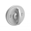  41350-PNCL Warrington Collection Crescent Thumbturn w/ 3/16" Spindle On 1.5" Diameter Backplate