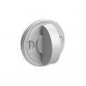  41357-PBZ Warrington Collection Modern Thumbturn w/ 3/16" Spindle On 1.25" Diameter Backplate
