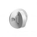  41557-SB Warrington Collection Modern Thumbturn w/ 3/16" Spindle On 1.25" Diameter Backplate