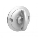  41850-PAB Warrington Collection Crescent Thumbturn w/ 3/16" Spindle On 1.5" Diameter Backplate