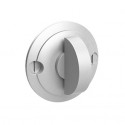  41856-PBZ Warrington Collection Modern Thumbturn w/ 3/16" Spindle On 1.5" Diameter Backplate