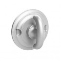  42050-SC Warrington Collection Crescent Thumbturn w/ 3/16" Spindle On 1.5" Diameter Backplate