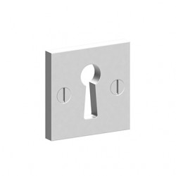 Merit 42269 Warrington Collection Bit Key Escutcheon - 1.25" Square