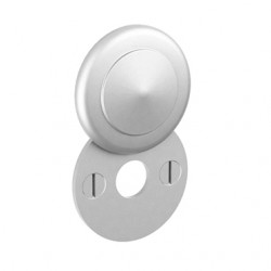 Merit 42565 Warrington Collection Emergency Key Escutcheon w/ Swivel Cover - 1.5" Diameter