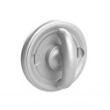  42650-PDAB Warrington Collection Crescent Thumbturn w/ 3/16" Spindle On 1.5" Diameter Backplate
