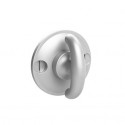  42851-PN Warrington Collection Crescent Thumbturn w/ 3/16" Spindle On 1.25" Diameter Backplate