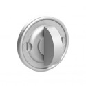  43856-SN Warrington Collection Modern Thumbturn w/ 3/16" Spindle On 1.5" Diameter Backplate