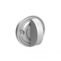  43957-SB Warrington Collection Modern Thumbturn w/ 3/16" Spindle On 1.25" Diameter Backplate