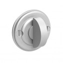 44056-PNCL Warrington Collection Modern Thumbturn w/ 3/16" Spindle On 1.5" Diameter Backplate