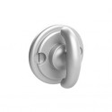  44151-PN Warrington Collection Crescent Thumbturn w/ 3/16" Spindle On 1.25" Diameter Backplate