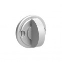  44157-PBZ Warrington Collection Modern Thumbturn w/ 3/16" Spindle On 1.25" Diameter Backplate