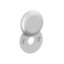  44166-SB Warrington Collection Emergency Key Escutcheon w/ Swivel Cover - 1.25" Diameter