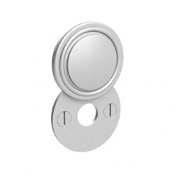 Merit 44565/44566 Huntingdon Collection Emergency Key Escutcheon Hand Peened Swivel Cover