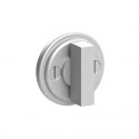  44757REC-PBZ Huntingdon Collection Rectangular Thumbturn w/ 3/16" Spindle On 1.25" Diameter Backplate