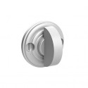  44957-SC Huntingdon Collection Modern Thumbturn w/ 3/16" Spindle On 1.25" Diameter Backplate