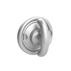 Merit 45051 Huntingdon Collection Crescent Thumbturn w/ 3/16" Spindle On 1.25" Diameter Backplate