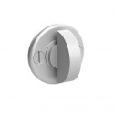  45357-PLAB Huntingdon Collection Modern Thumbturn w/ 3/16" Spindle On 1.25" Diameter Backplate