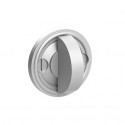  45557-PB Huntingdon Collection Modern Thumbturns w/ 3/16" Spindle On 1.25" Diameter Backplate