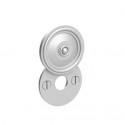  45566-PNML Huntingdon Collection Emergency Key Escutcheon w/ Swivel Cover - 1.25" Diameter