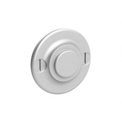 Merit 45861 Huntingdon Collection Emergency Key Escutcheon - 1.25" Diameter w/ 62010 Plug