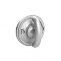  45951-PNCL Merion Collection Crescent Thumbturn w/ 3/16" Spindle On 1.25" Diameter Backplate