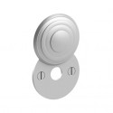  46365-SB Gwynedd Collection Emergency Key Escutcheon w/ Swivel Cover - 1.5" Diameter