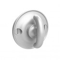  46450-SBA Gwynedd Collection Crescent Thumbturn w/ 3/16" Spindle On 1.5" Diameter Backplate