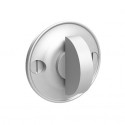  46456-PNCL Gwynedd Collection Modern Thumbturn w/ 3/16" Spindle On 1.5" Diameter Backplate