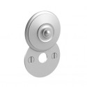  46465-BURNL Gwynedd Collection Emergency Key Escutcheon w/ Swivel Cover - 1.5" Diameter