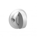  46557-PNCL Gwynedd Collection Modern Thumbturn w/ 3/16" Spindle On 1.25" Diameter Backplate