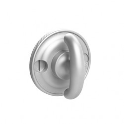 Merit 47251 Gwynedd Collection Crescent Thumbturn w/ 3/16" Spindle On 1.25" Diameter Knurled Backplate