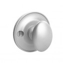  47252-PBZ Gwynedd Collection Oval Thumbturn w/ 3/16" Spindle On 1.5" Diameter Knurled Backplate