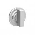  47357REC-PC Gwynedd Collection Rectangular Thumbturn w/ 3/16" Spindle On 1.25" Diameter Backplate