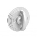  47450-PN Gwynedd Collection Crescent Thumbturn w/ 3/16" Spindle On 1.5" Diameter Backplate
