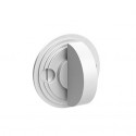  47457-PNCL Gwynedd Collection Modern Thumbturn w/ 3/16" Spindle On 1.25" Diameter Backplate