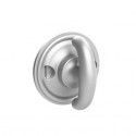  47751-SBA Gwynedd Collection Crescent Thumbturn w/ 3/16" Spindle On 1.25" Diameter Backplate