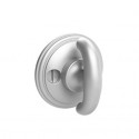  47851-SBLK Gwynedd Collection Crescent Thumbturn w/ 3/16" Spindle On 1.25" Diameter Backplate