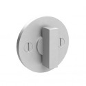  48156REC-PN Merion Collection Rectangular Thumbturn w/ 3/16" Spindle On 1.5" Diameter Backplate