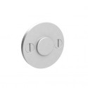  48161-PNCL Merion Collection Emergency Key Escutcheon - 1.25" Diameter w/ 62010 Plug