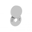  48866-PN Merion Collection Emergency Key Escutcheon w/ Swivel Cover - 1.25" Diameter