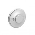  49161-SB Ardmore Collection Emergency Key Escutcheon - 1.25" Diameter w/ 62010 Plug
