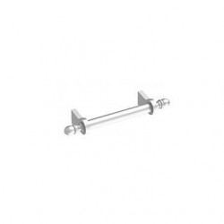 Merit 30112 Drawer Pull - 3/8" Diameter Bar-Specify Finial - 1-1/8" Projection