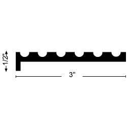 NGP 816 Aluminum Threshold Assembly Part