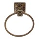 Vicenza TR9013 TR9013-AN Fluer de Lis French Square Towel Ring