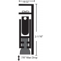 NGP 310WHA-60 Neoprene Surface Automatic Door Bottom