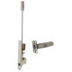 Pamex DD05 UL Rated Automatic Flush Bolt w/ Fire Bolt for Metal Doors