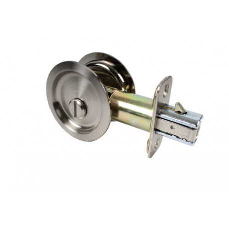 Pamex PF22 Round Sliding Door Locks (2-3/8" Backset Standard)