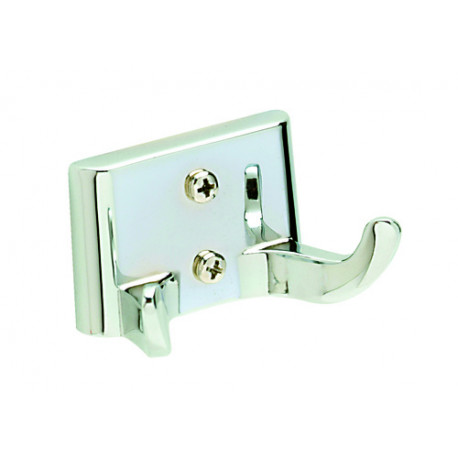 Pamex BE2CP-22 Edison Collection Double Robe Hook