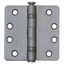 Pamex H44 4" x 4" Commercial Grade , ¼” Radius, 2 Ball Bearings, Removable Pin