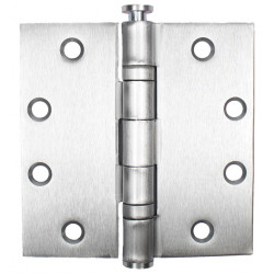 Pamex H45 4.5" x 4.5" Commercial Grade Hinge, Square Corner, 2 Ball Bearings, Removable Pin